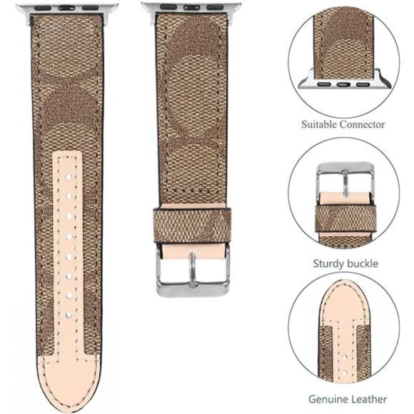 NEW Luxury Leather Apple Watch Band